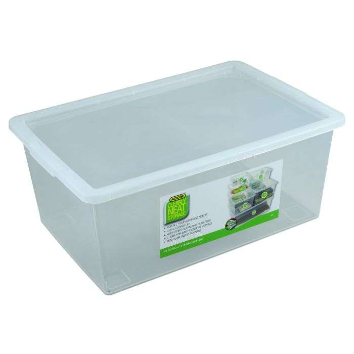 Addis Clearly Neat Storage Box 15L