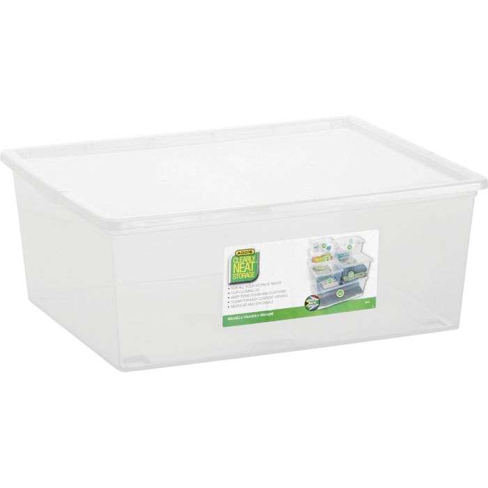 Addis Clearly Neat Storage Box 30L