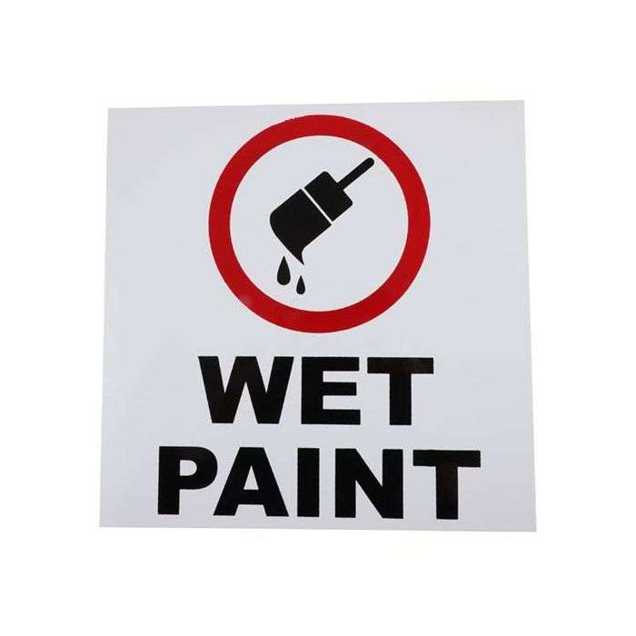 Wet Paint Sign 290 x 290mm