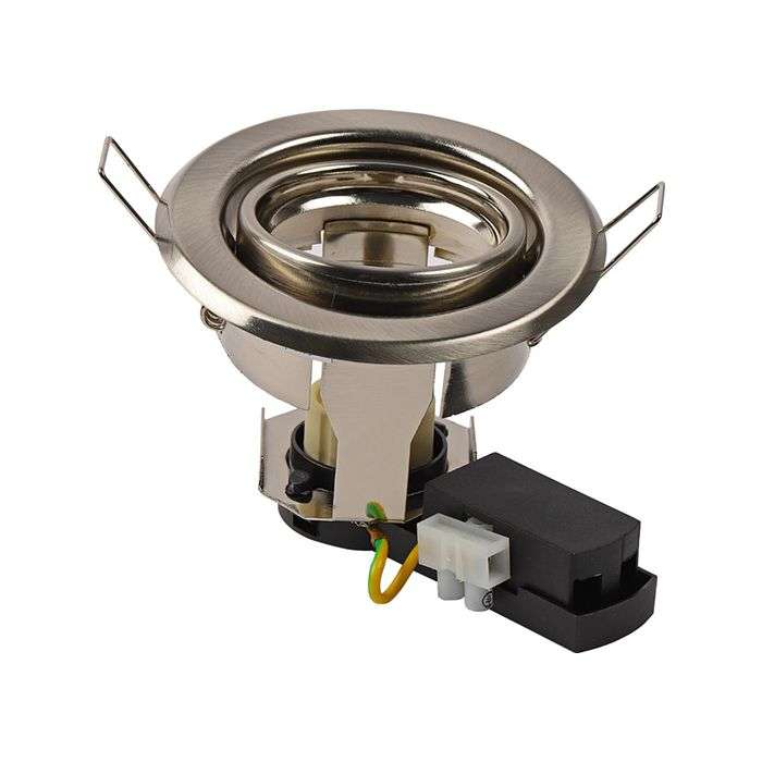 Eurolux Satin Chrome Tilt Downlight