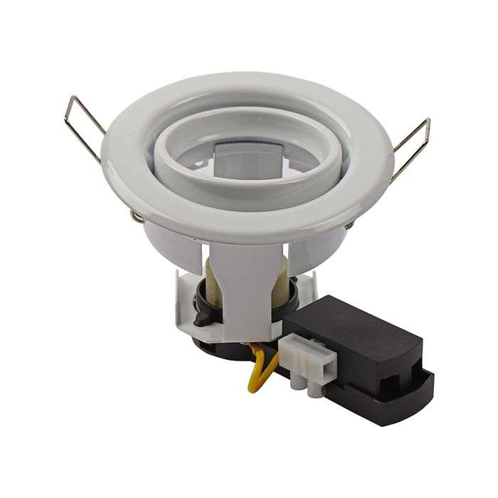 Eurolux White Tilt Downlight