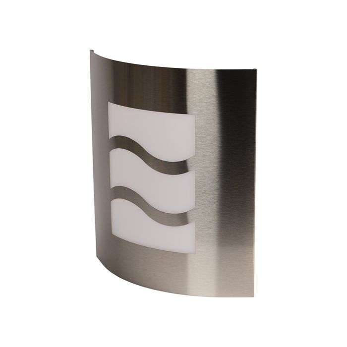 Bright Star Stainless Steel Wall Light 230 x 260mm