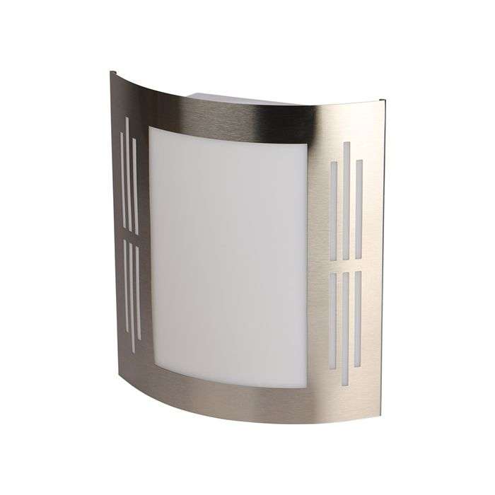 Bright Star Stainless Steel Wall Light 230 x 260mm
