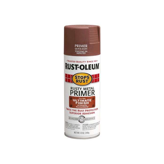 Rust-Oleum Stops Rust Rusty Metal Primer Spray Paint 340g