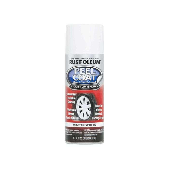 Rust-Oleum Automotive Peel Coat Matte White 312g