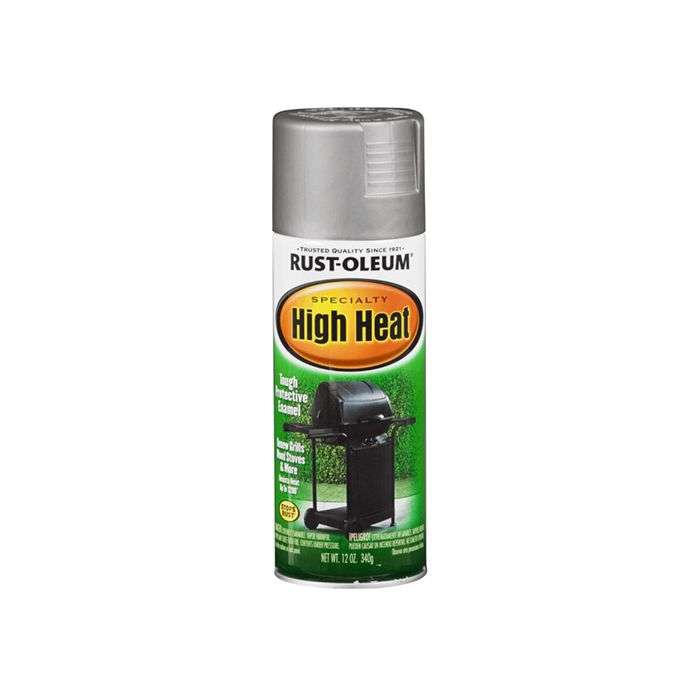 Rust-Oleum Specialty High Heat Spray Paint Silver 340g