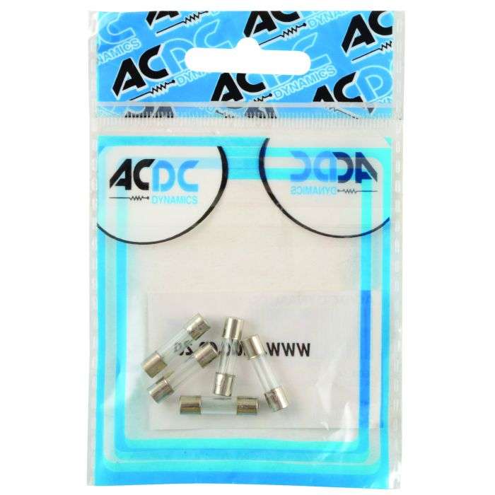 Glass Fuse 3A 20mm - 5 Pack