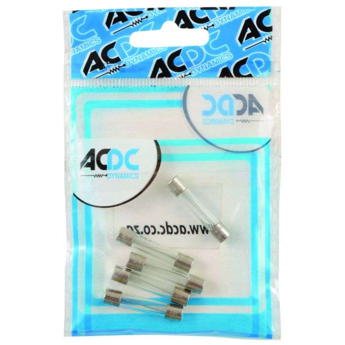 Glass Fuse 15A 32mm - 5 Pack