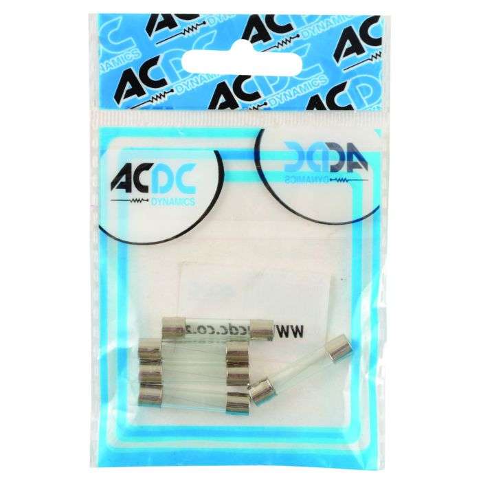 Glass Fuse 3A 32mm - 5 Pack