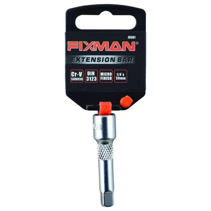 Fixman 1/4" Drive Socket Extension 50mm