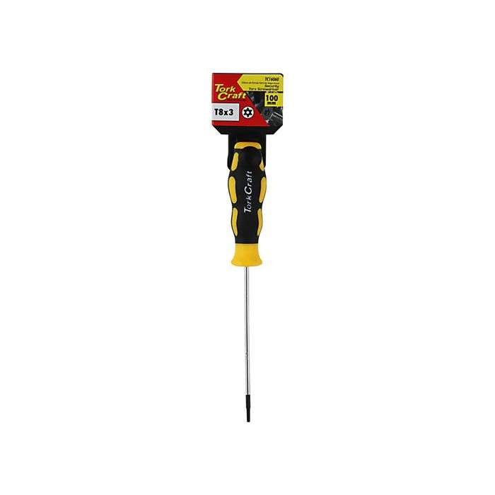 Tork Craft T8 Torx Tamper Proof Screwdriver 4 x 75mm