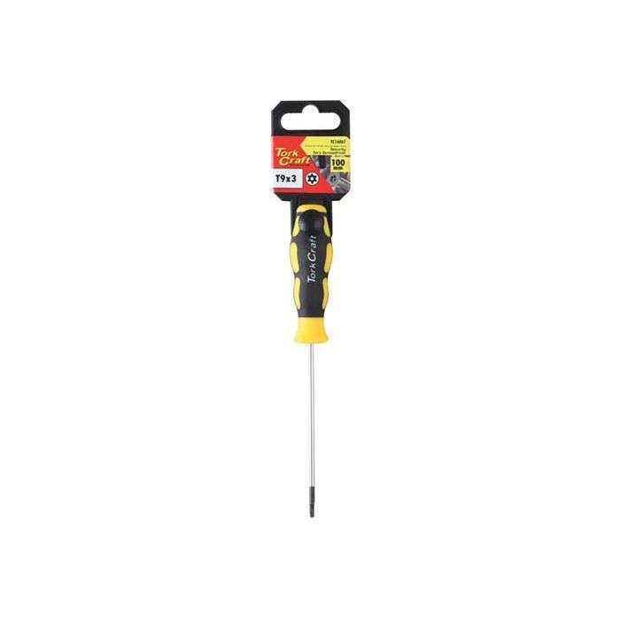 Tork Craft T9 Torx Tamper Proof Screwdriver 4 x 75mm