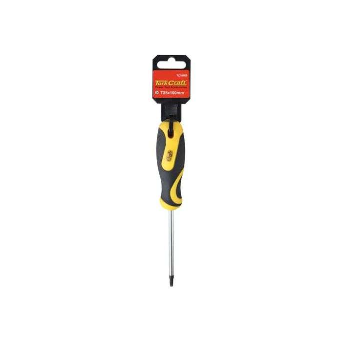 Tork Craft T25 Torx Tamper Proof Screwdriver 6 x 100mm