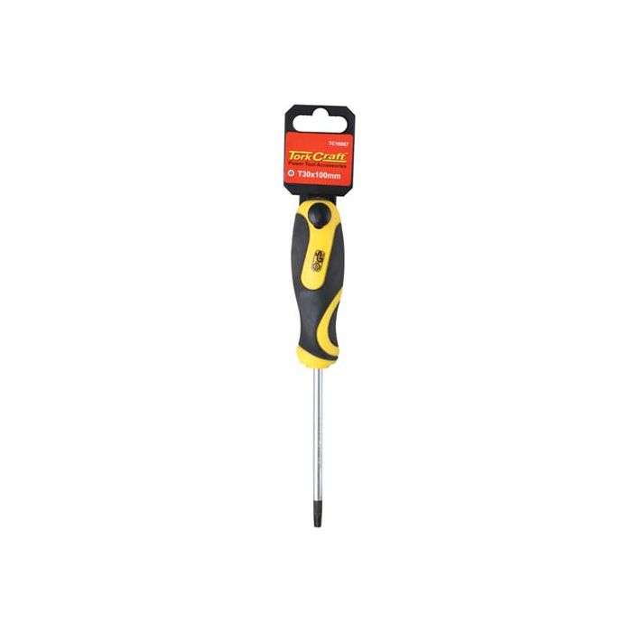 Tork Craft T30 Torx Tamper Proof Screwdriver 6 x 100mm