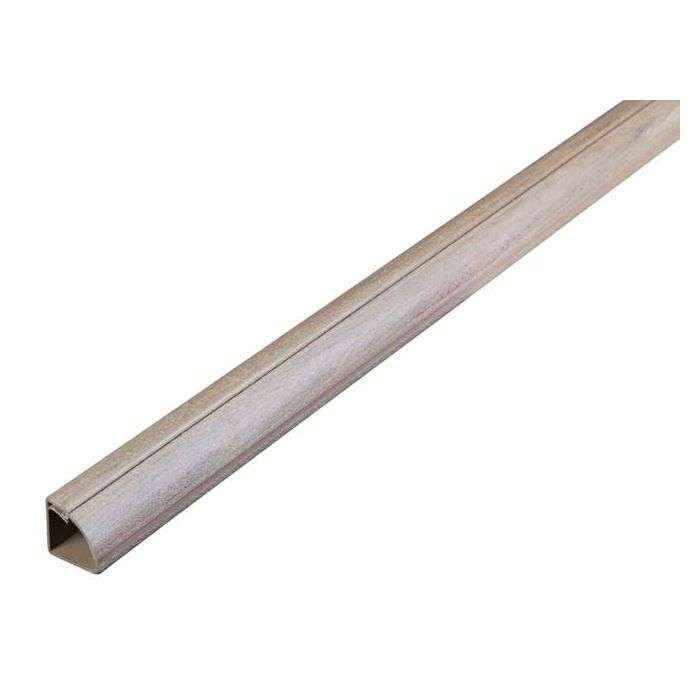 Wood D-line 1/4 Sphere Trunking 22 x 22mm x 2m