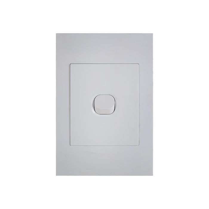Lesco Pipelli Quad White 1-Lever 2-Way Light Switch 2x4
