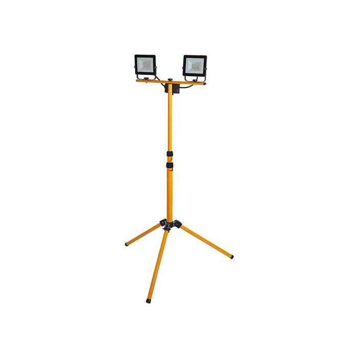 Eurolux Portable Tripod Double LED Floodlight 20W