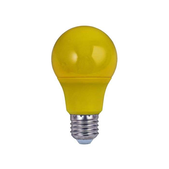 Eurolux 7W Yellow E27 LED A60 Lamp