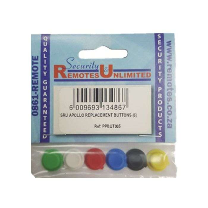 SRU Apollo Replacement Buttons - 6 Pack