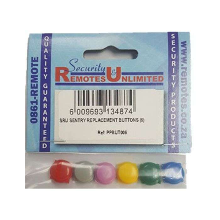 SRU Sentry Replacement Buttons - 6 Pack