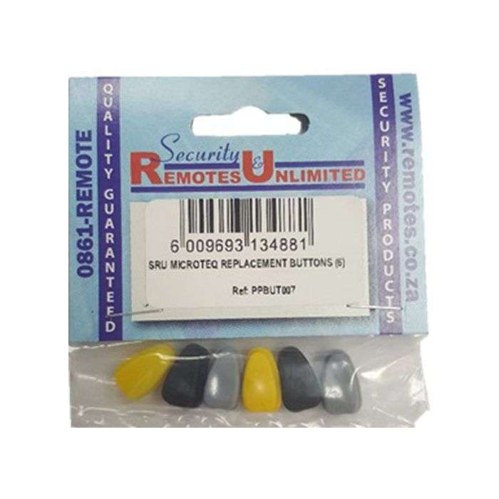 SRU Microteq Replacement Buttons - 6 Pack