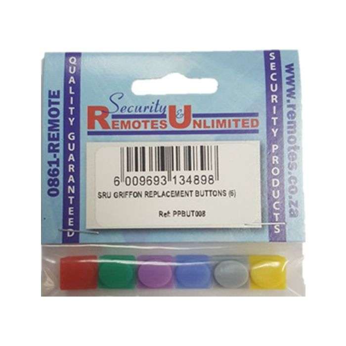 SRU Griffon Replacement Buttons - 6 Pack