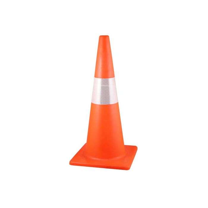 Orange Reflective Road Cone 700mm
