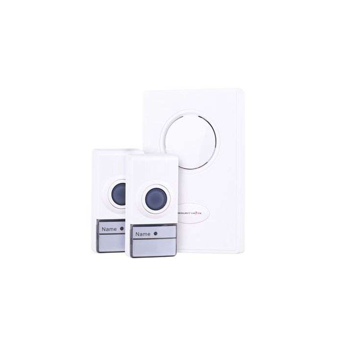 Securitymate Wireless Door Chime With 2 Transmitters