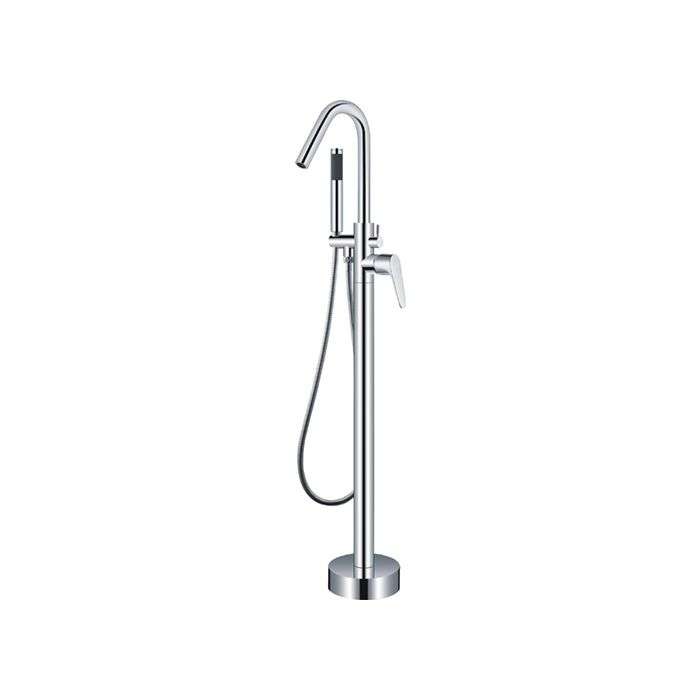 Bijiou Chrome Nova Free-Standing Bath Mixer