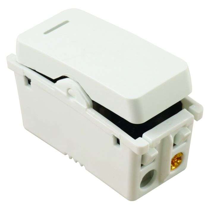 Veti White 1-Way Switch Module