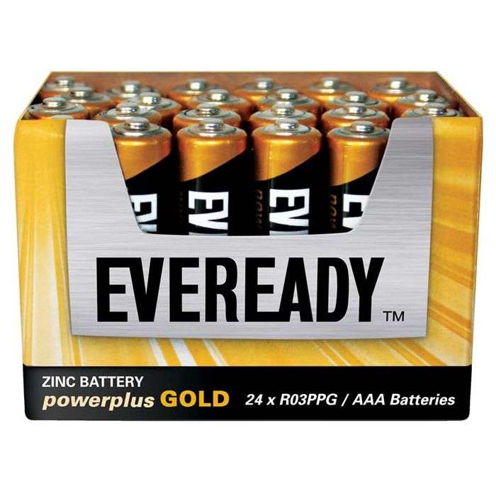 Eveready Powerplus Gold AAA Batteries - 24 Pack