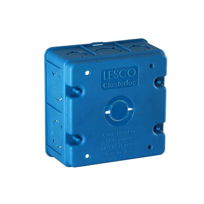Lesco Clusterloc Wall Box 4x4