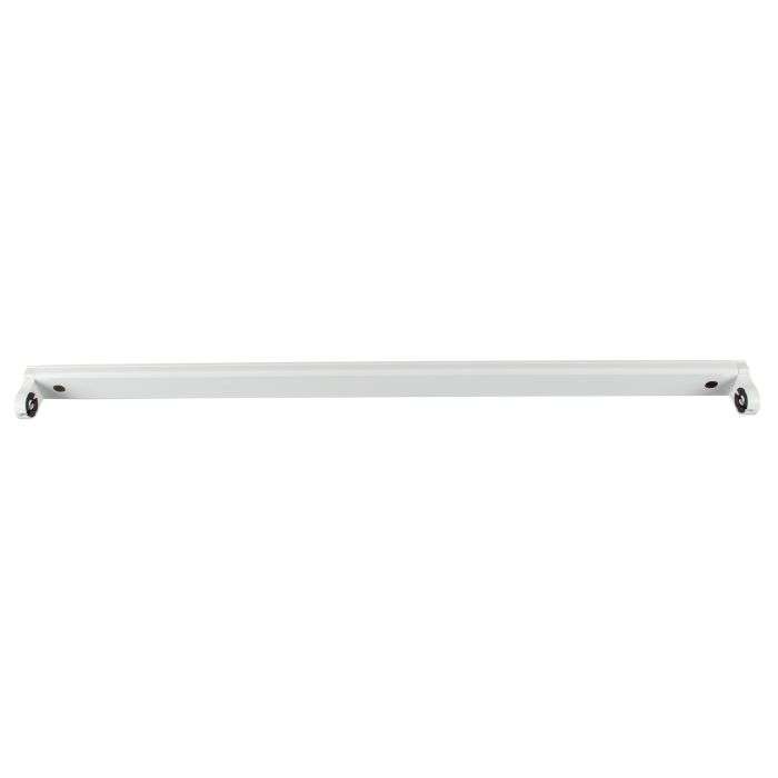 Bright Star White Single 18W T8 LED Open Channel Fitting 1200mm