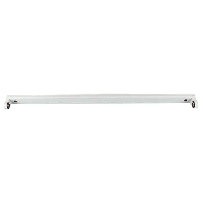 Bright Star White Single 22W T8 LED Open Channel Fitting 1500mm