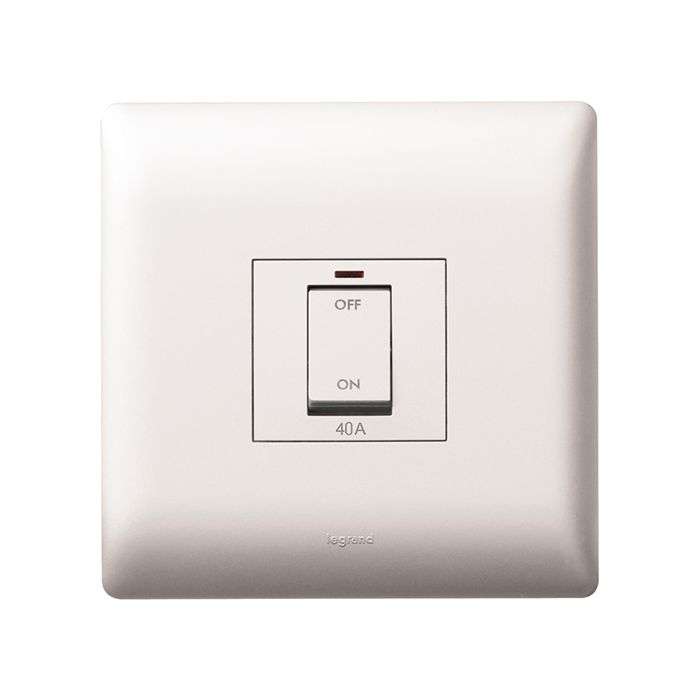 Legrand Ysalis White 40A Isolator Switch 4x4