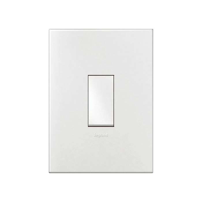 Legrand Arteor White 1-Lever 1-Way Light Switch 2x4