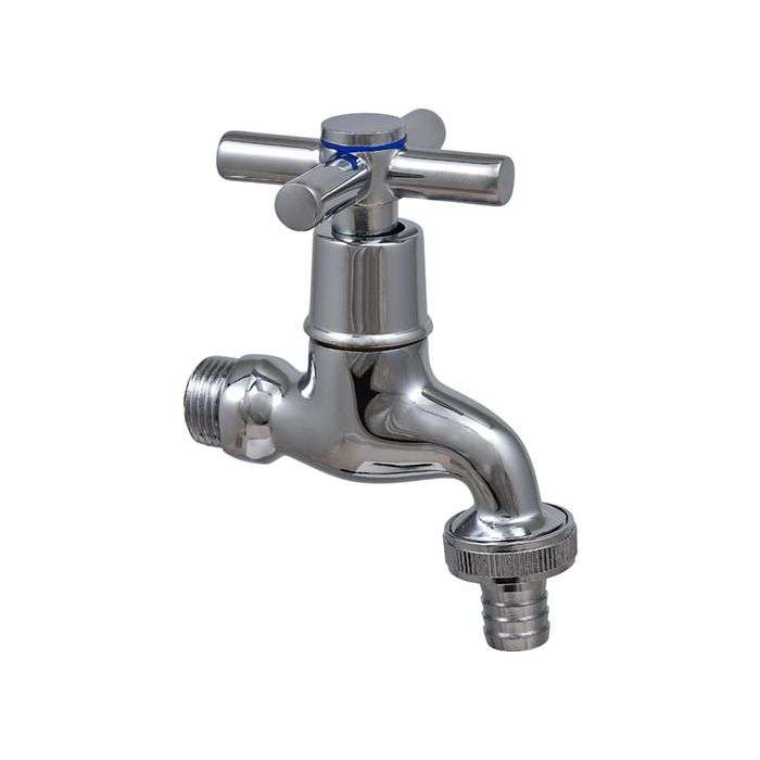 Icon Red Chrome Plated Scorpio Hose Bibtap 15 x 20mm