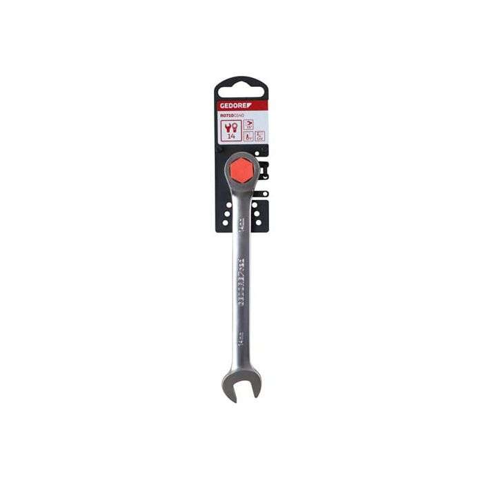 Gedore Red Ratchet Combination Spanner 14mm