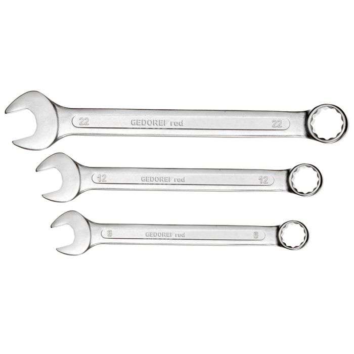 Gedore Red 17 Piece Combination Spanner Set