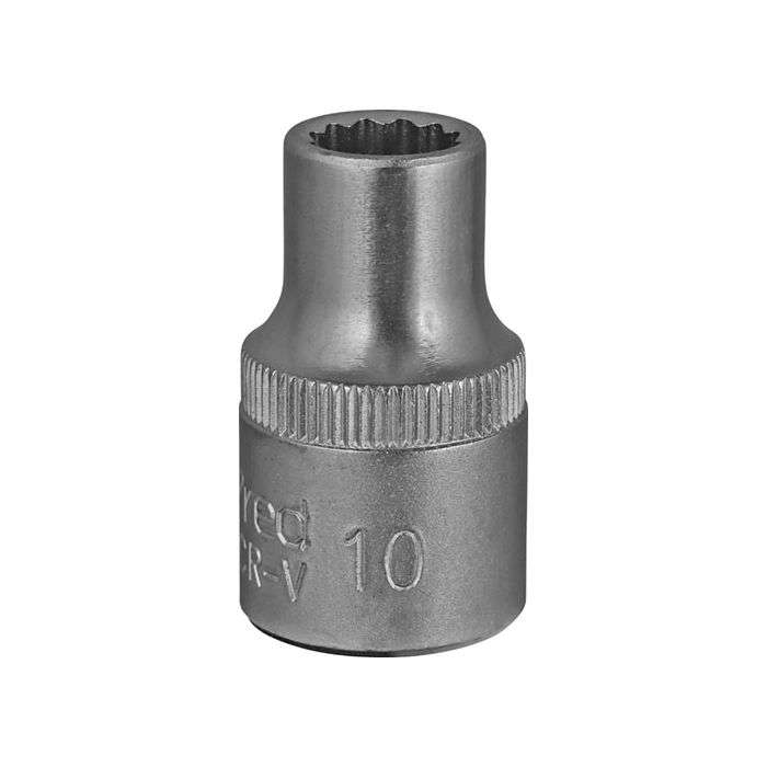Gedore Red 1/2" Drive Bi-hex Socket 10mm