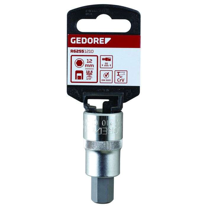 Gedore Red 1/2" Drive Screwdriver Socket 12mm