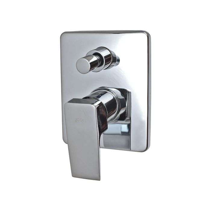 Icon Red Chrome Plated Studio Concealed Mixer & Diverter