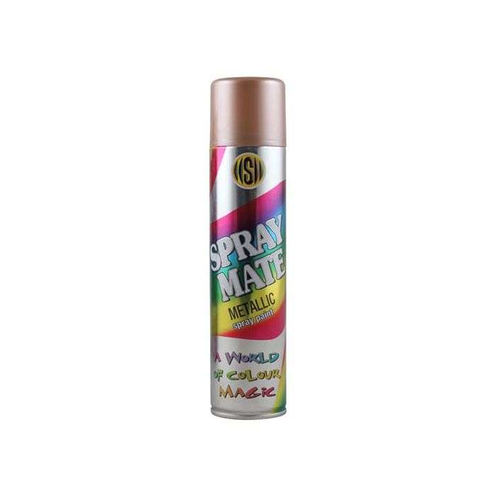 Spraymate Fast Drying Metallic Spray Paint 250ml - Red