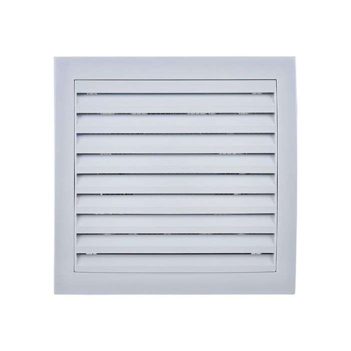 MMotors White Square Extractor Fan 13W