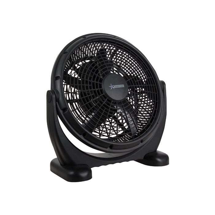 Bright Star Black Plastic Desk Fan 470mm