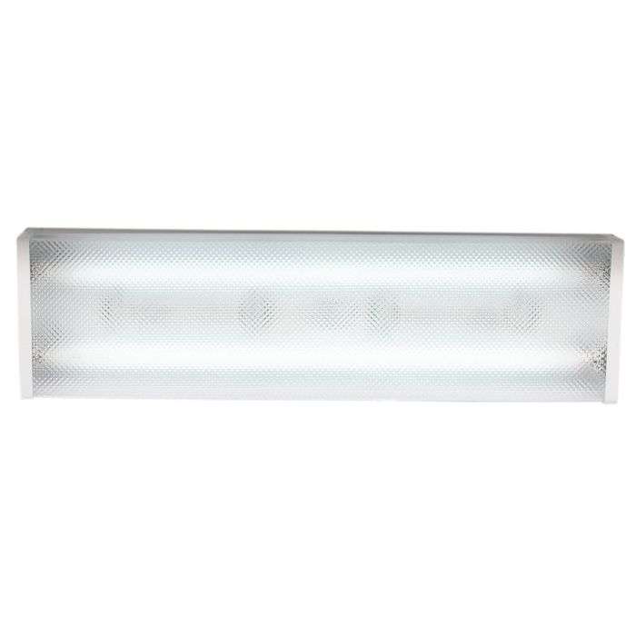 Bright Star White Flush Mount Slimline LED Fluorescent Fitting 640mm