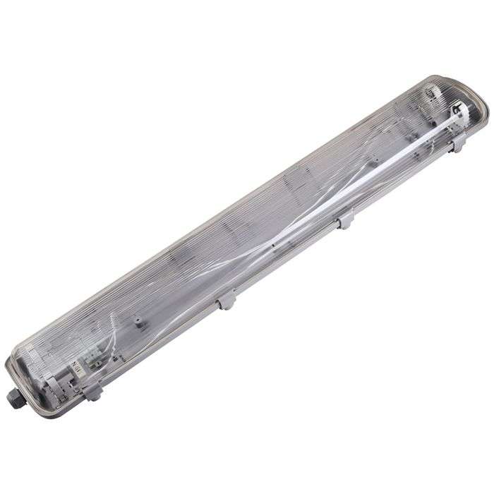 Bright Star Plastic Vapour Proof LED Fluorescent Fitting 670mm