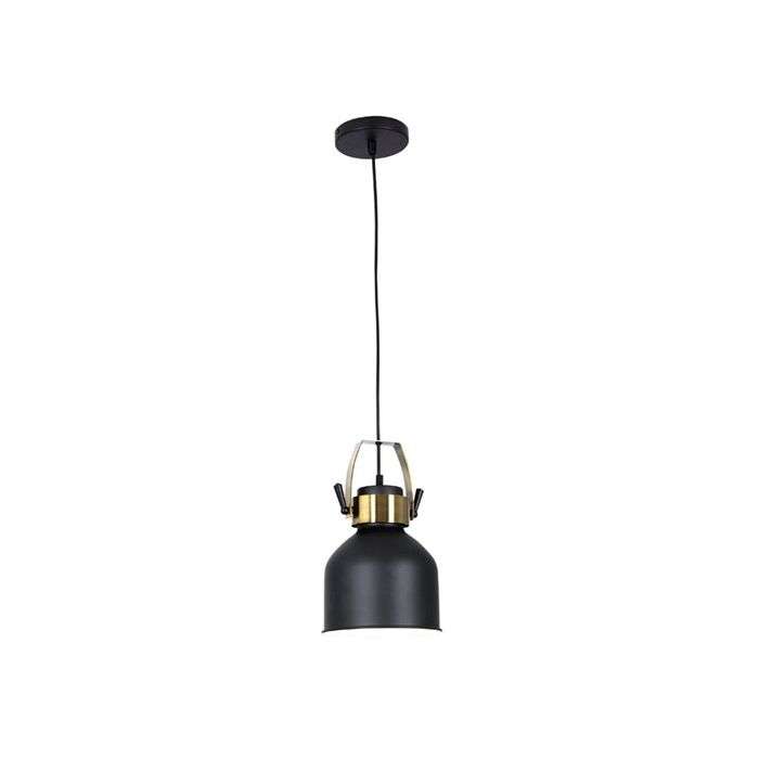 Bright Star Black Metal Pendant Light