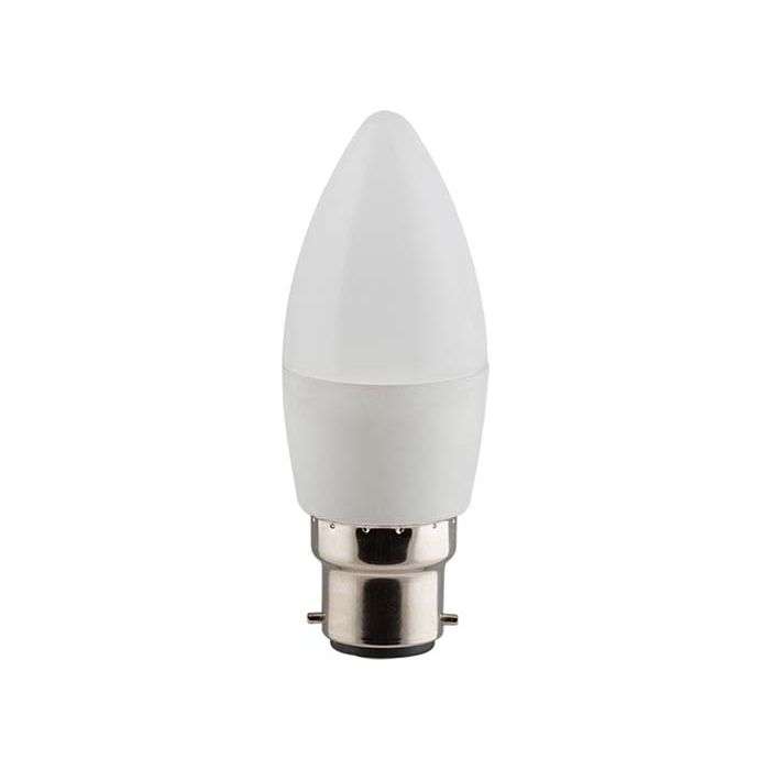 Eurolux 5W Warm White B22 LED Candle Lamp