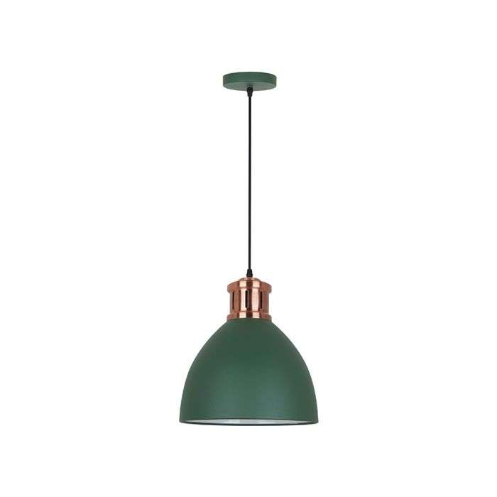 Radiant Green Metal Pendant Light 330mm